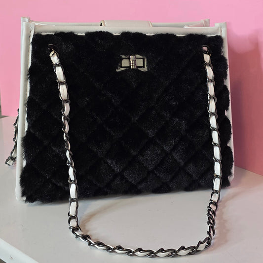 Soft Black Purse