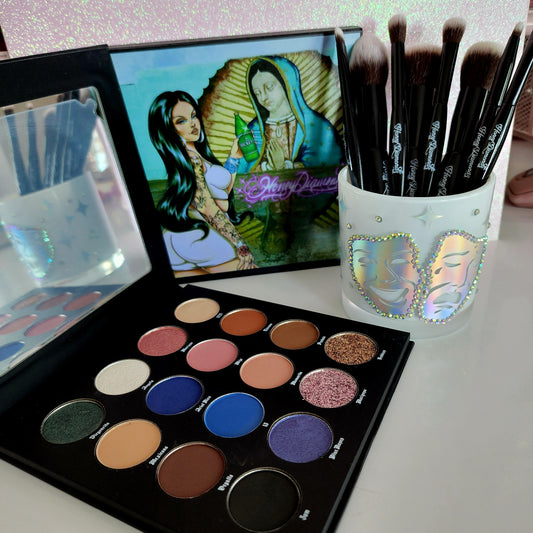 Virgencita Pallete Bundle with Brush Set